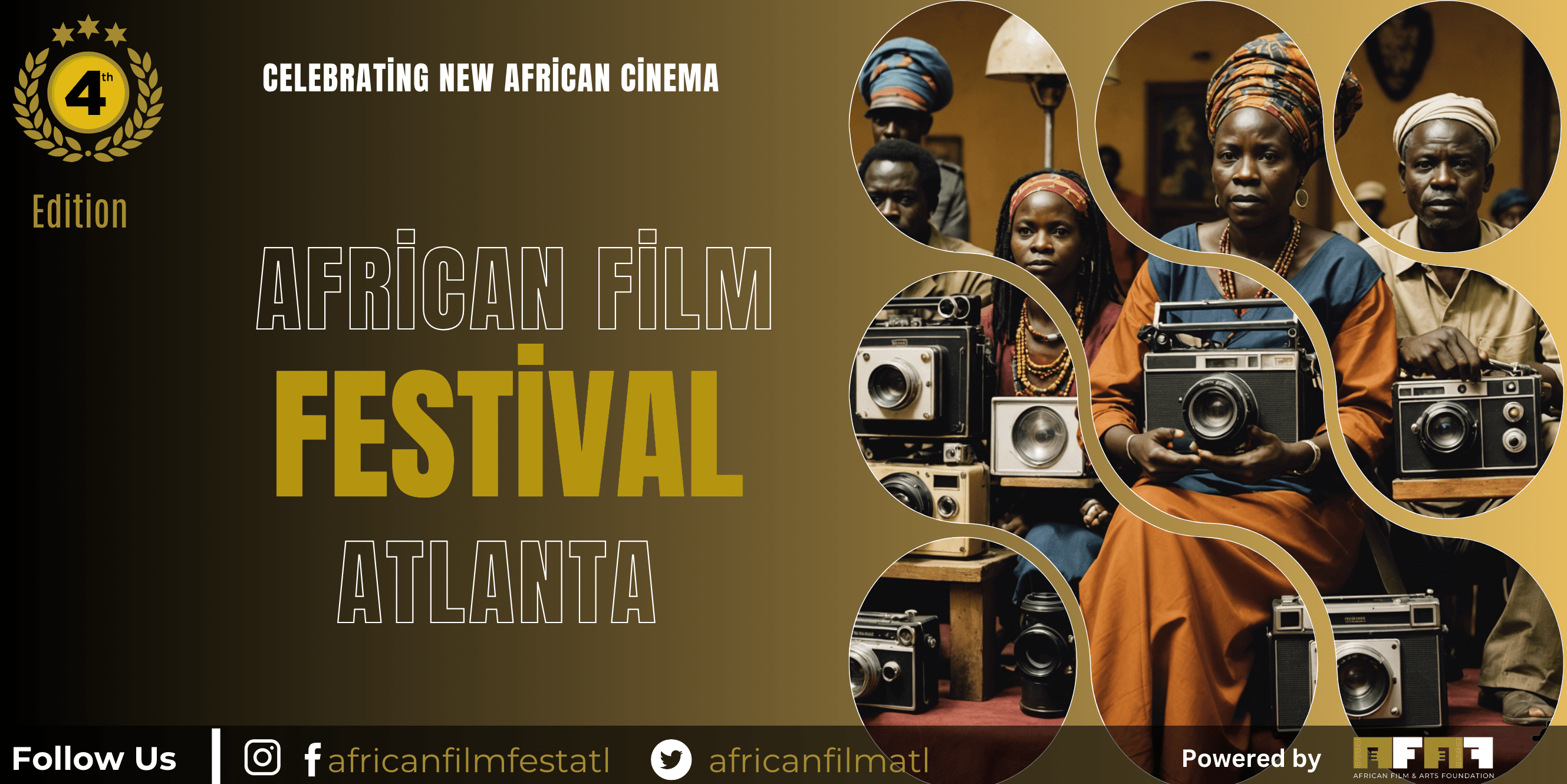 African Film Festival Atlanta website banner 2024