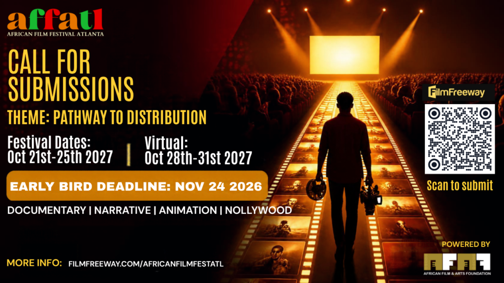 African Film Festival Atlanta 2027 Call for Submissions - Early bird
